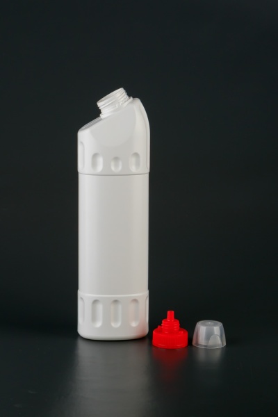 Флакон ПНД Ф-1 (комплект с крышкой) - 750 мл, белый