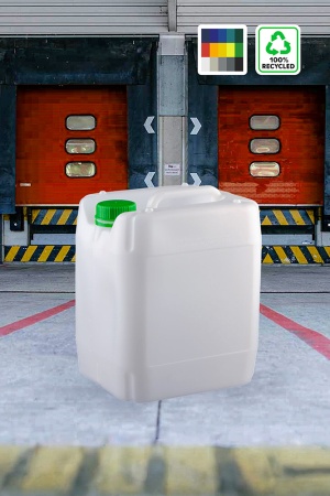 Канистра штабелируемая - 10 л, белый