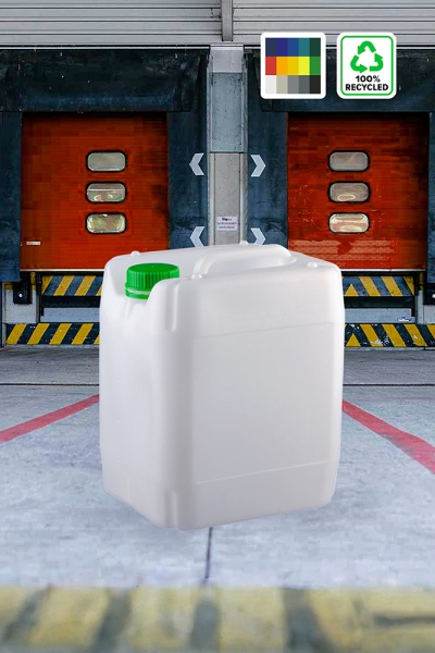 Канистра штабелируемая - 10 л, белый