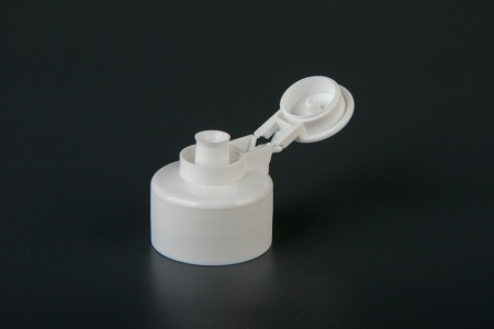 Флип-топ "Фэри" 28/410, белый, упаковка 100 шт