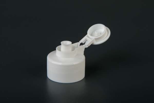 Флип-топ "Фэри" 28/410, белый, упаковка 100 шт