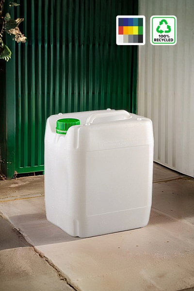 Канистра штабелируемая - 10 л, белый