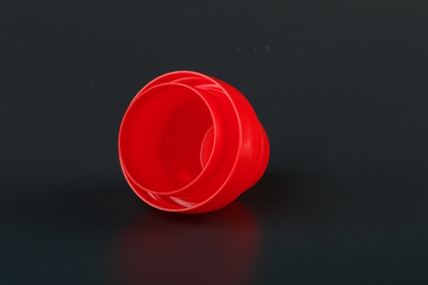 Мерный колпак 50 мл, 48 мм, красный, упаковка 100 шт