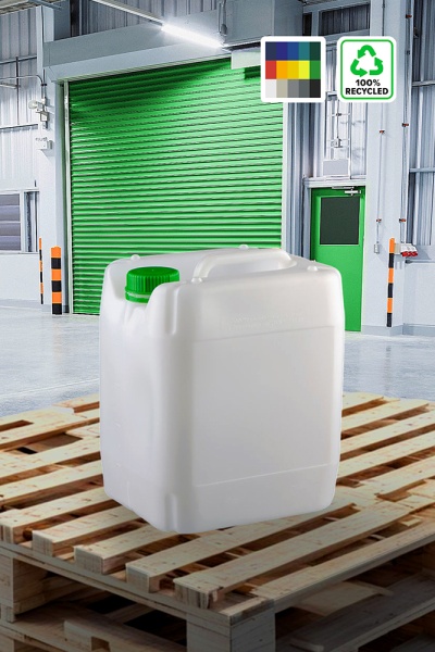 Канистра штабелируемая - 10 л, белый